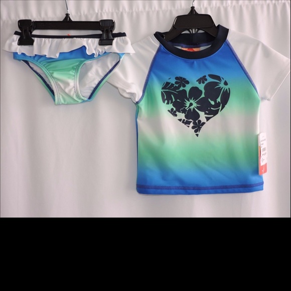 Tommy Bahama Relax Ombre 2 Piece Swim Set 2T - Picture 1 of 5
